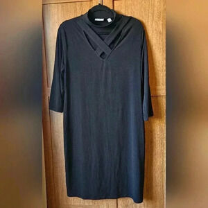New York & Company Stretch Dress Women (L)